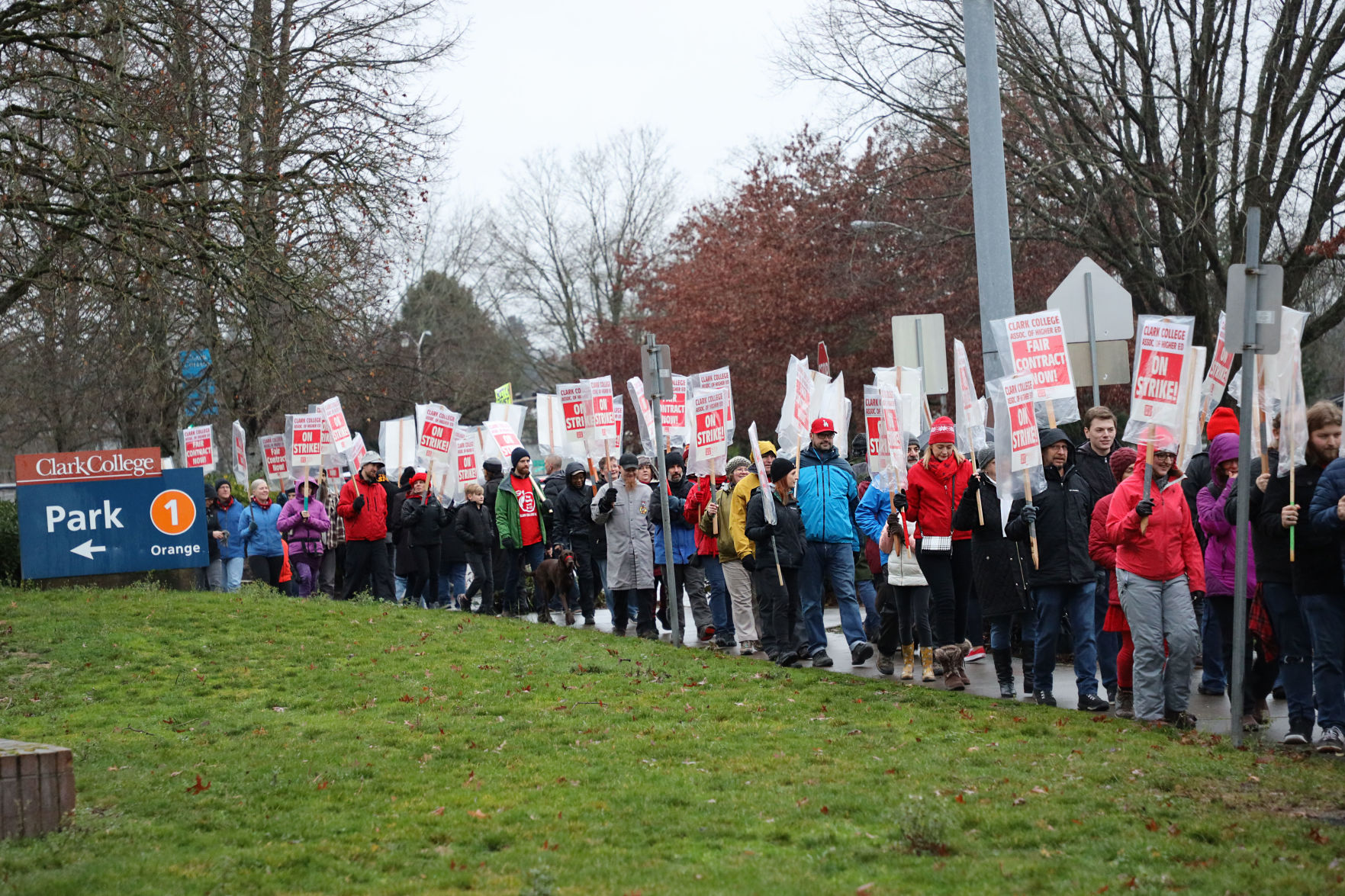 Picket line